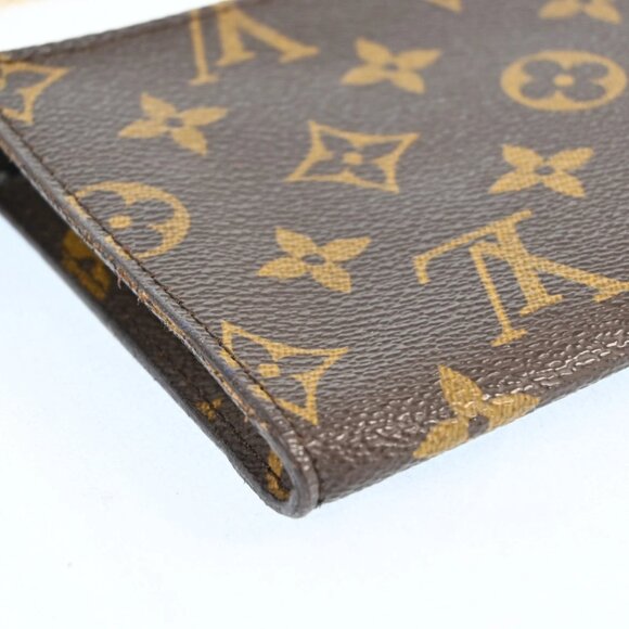 Authentic LOUIS VUITTON Monogram Bucket PM Pouch with Chain bsj425-110825 - Picture 11 of 16